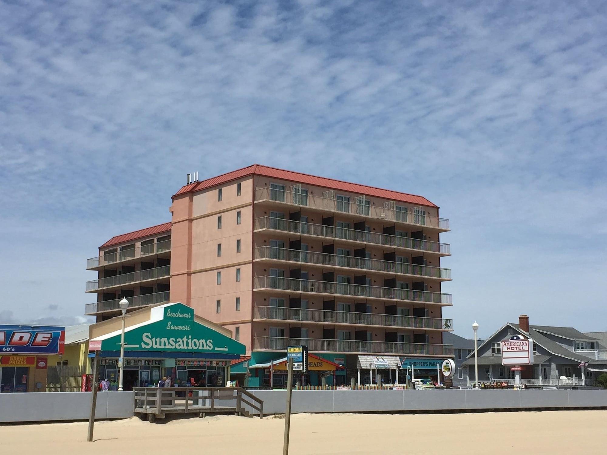 Americana Hotel Boardwalk オーシャン・シティ エクステリア 写真